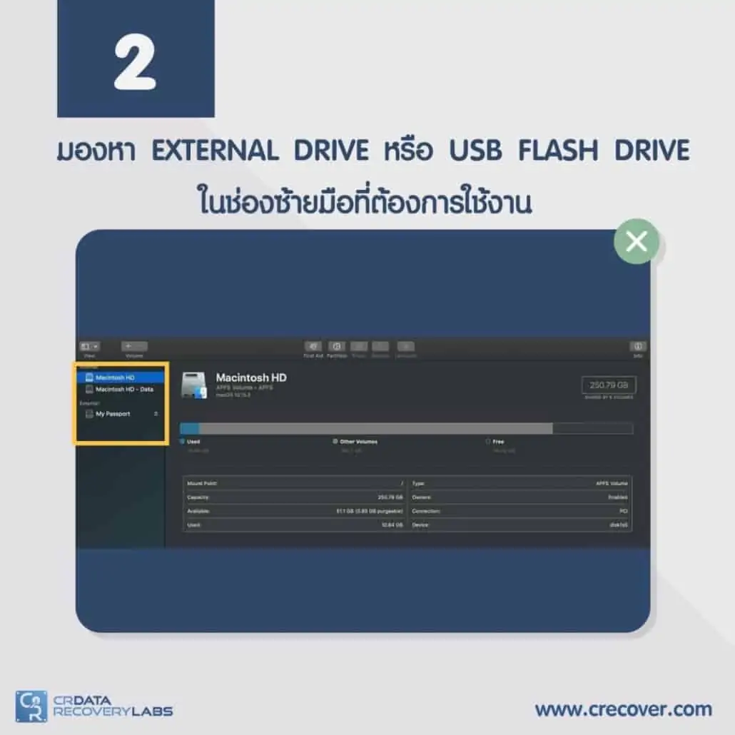 3. วิธีการ Format External Harddisk ให้ใช้ได้ทั้ง Window และ Mac 3. วิธีการ Format External Harddisk ให้ใช้ได้ทั้ง Window และ Mac